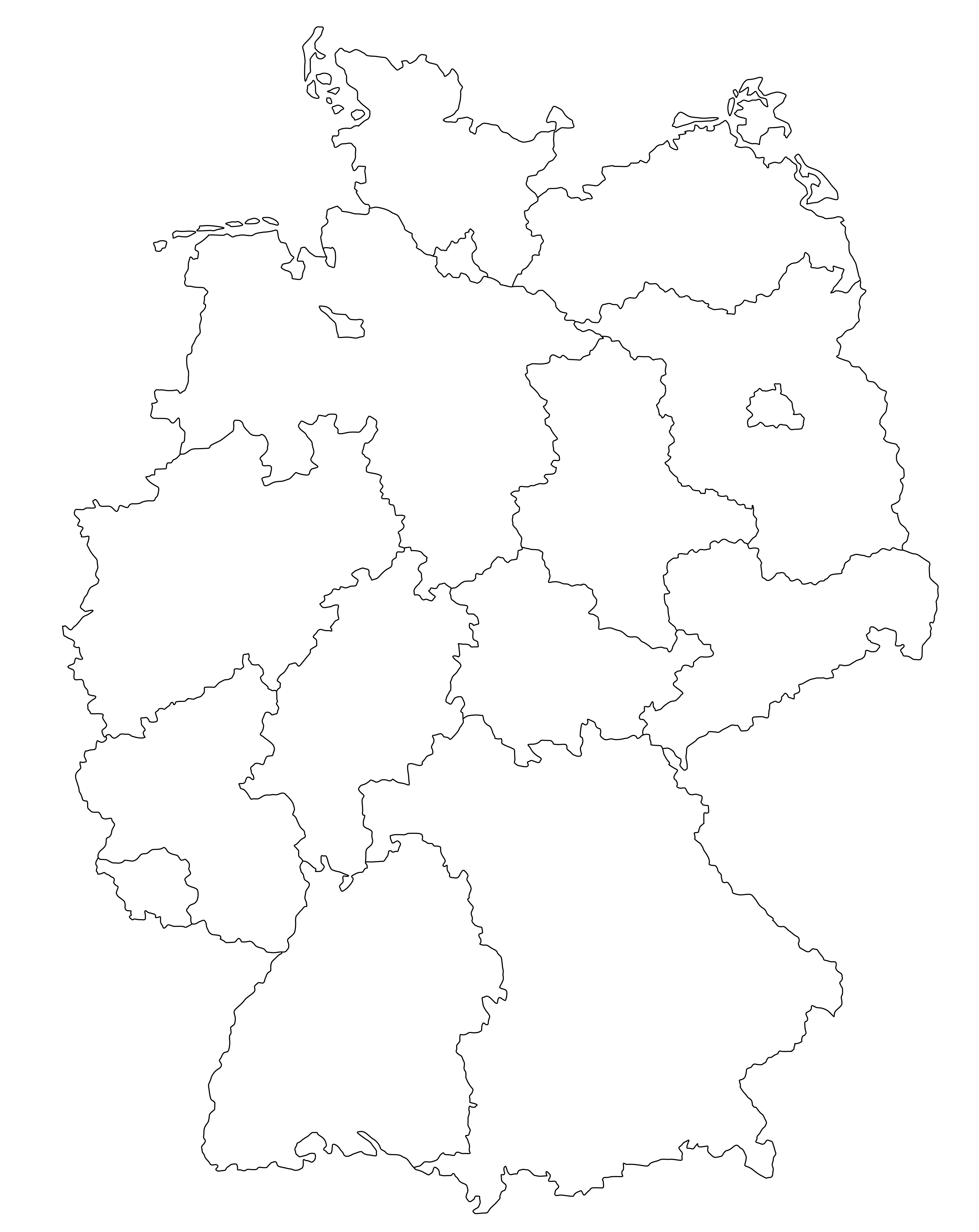 Deutschlandkarte